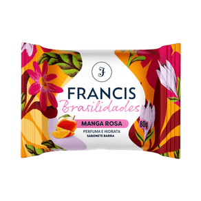 34335 SABONETE FRANCIS BRASILIDADES MANGA ROSA 80G